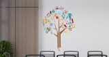 Αυτοκόλλητο τοίχου "Knowledge Tree" — εικόνα 2 από 4