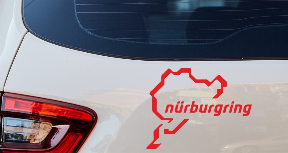 Αυτοκόλλητα Αυτοκινήτου - Αυτοκόλλητο - Πίστα Nurburgring