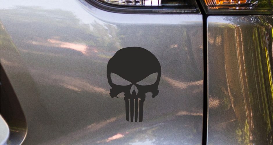 Αυτοκόλλητα Αυτοκινήτου - Αυτοκόλλητο Punisher