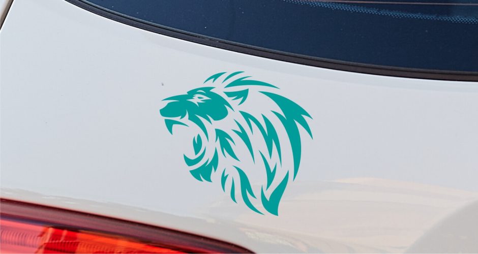 Αυτοκόλλητα Αυτοκινήτου - Αυτοκόλλητο Lion king