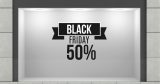 Αυτοκόλλητα καταστημάτων - Black Friday Εκπτώσεις – Αυτοκόλλητο Βιτρίνας — εικόνα 2 από 3