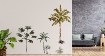 Floral - Hand Drawn Palm trees