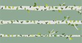 Αυτοκόλλητο τοίχου Birch trees — εικόνα 4 από 4
