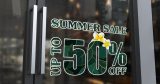 "Summer Sale Tropical" - Αυτοκόλλητο Βιτρίνας για Καλοκαιρινές Προσφορές με Τροπικό Design 🏝️🍹 — εικόνα 2 από 3