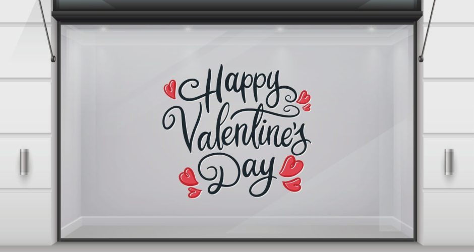 Αγίου Βαλεντίνου - Handwrite Happy valentine's day
