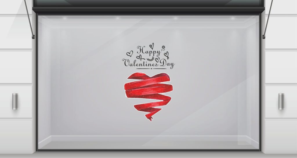 Αγίου Βαλεντίνου - Καλλιγραφικό Happy valentine's day με καρδιά💕 — εικόνα 1 από 3