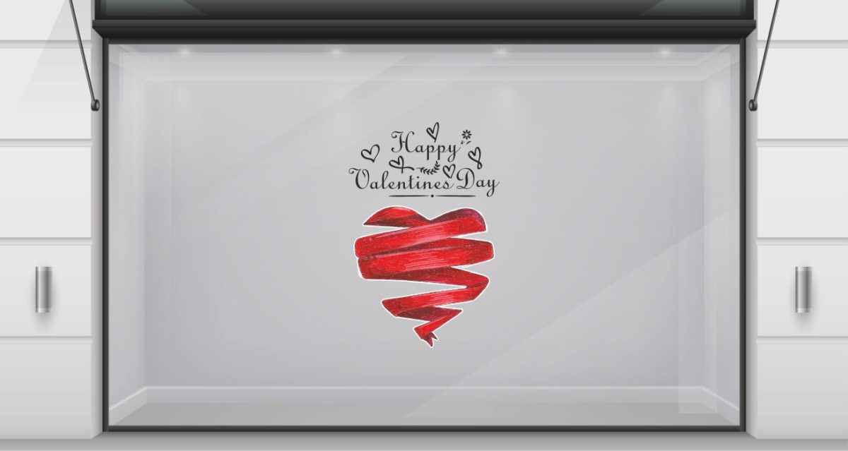 Καλλιγραφικό Happy valentine's day με καρδιά💕 — εικόνα 1 από 3