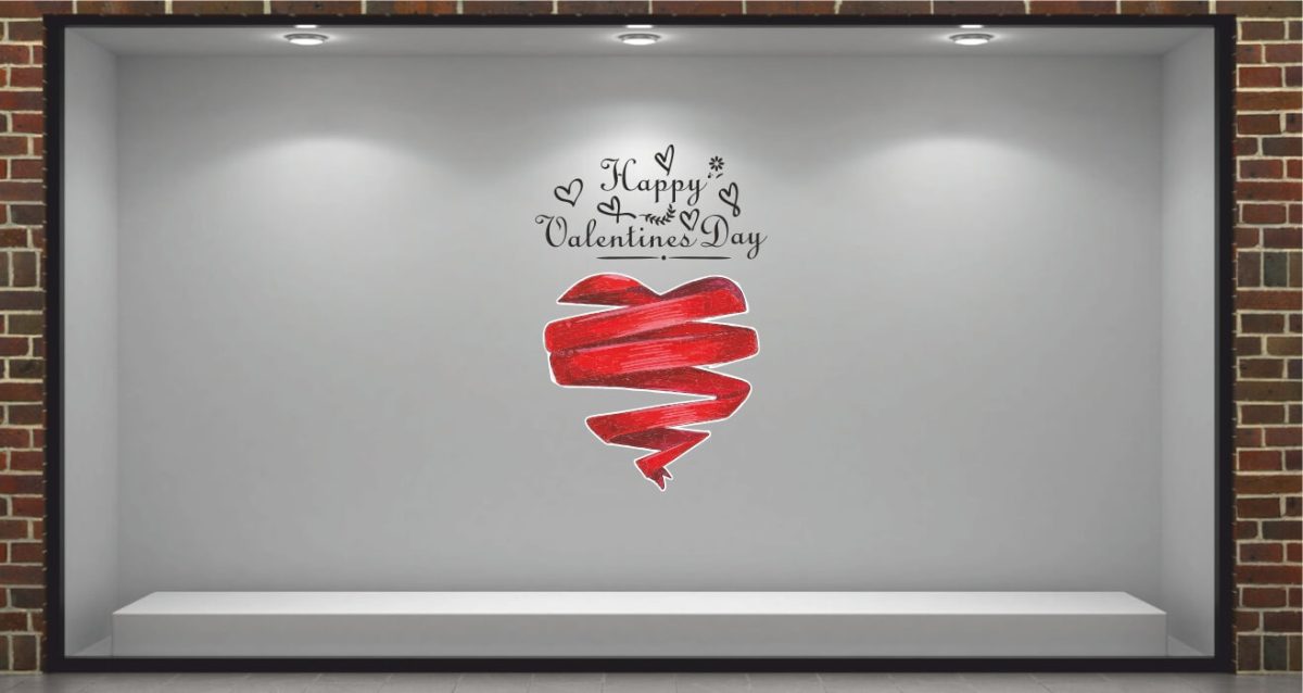 Καλλιγραφικό Happy valentine's day με καρδιά💕 — εικόνα 3 από 3