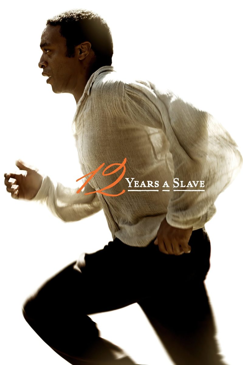 Πόστερ ταινίας 12 Years a Slave – άντρας που τρέχει σε προφίλ με λινό πουκάμισο, σε λευκό φόντο — εικόνα 1 από 6