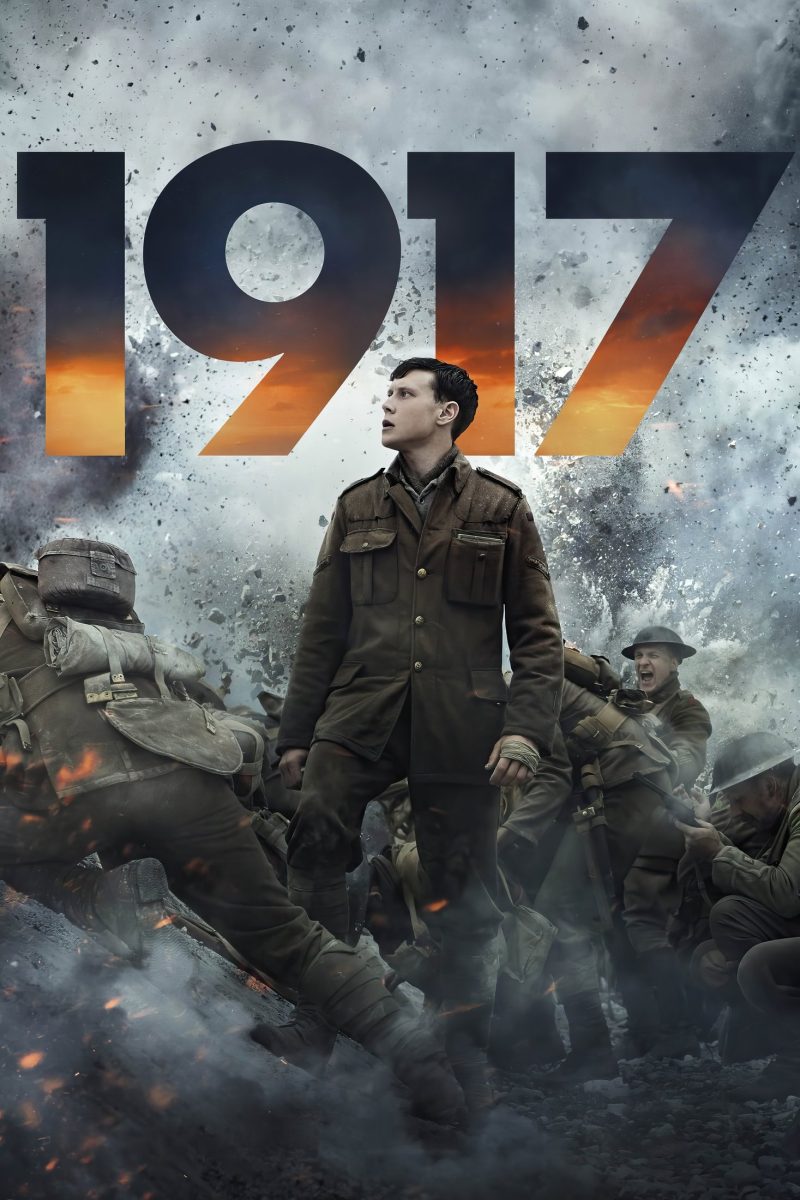 Πόστερ ταινίας 1917 – στρατιώτης του Α' Παγκοσμίου Πολέμου σε χαράκωμα, μέσα σε καπνό — εικόνα 1 από 6