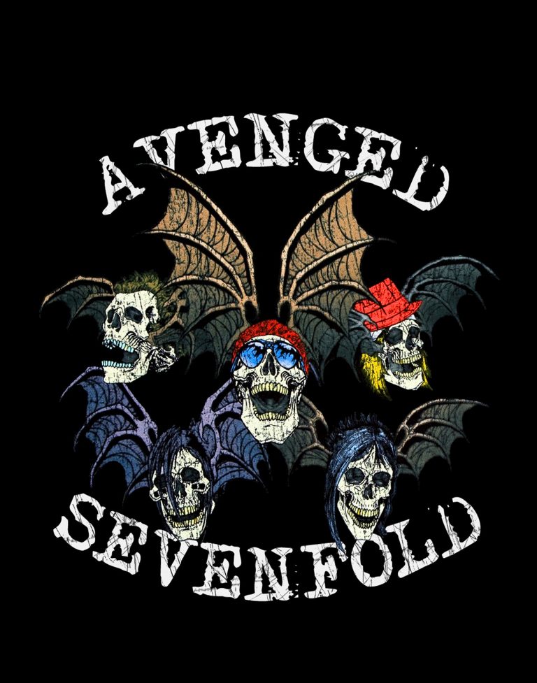 Diverse - Avenged Sevenfold – Κρανία με Φτερά Νυχτερίδας — εικόνα 1 από 6