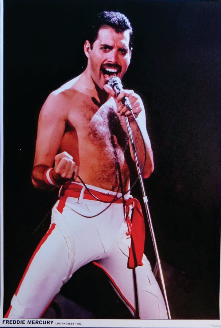 Freddie Mercury - Freddie Mercury – Φωτογραφία Συναυλίας με Μικρόφωνο — εικόνα 1 από 6