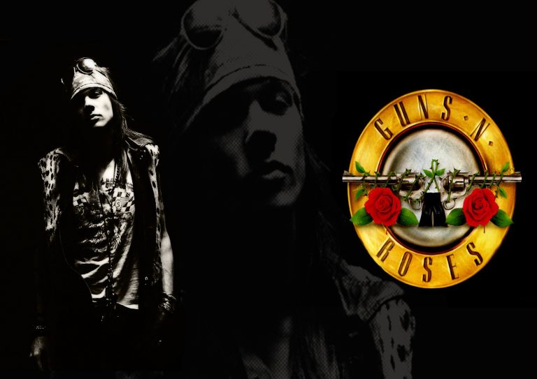 Guns N' Roses - Guns N' Roses – Λογότυπο με Πιστόλια και Τριαντάφυλλα — εικόνα 1 από 6