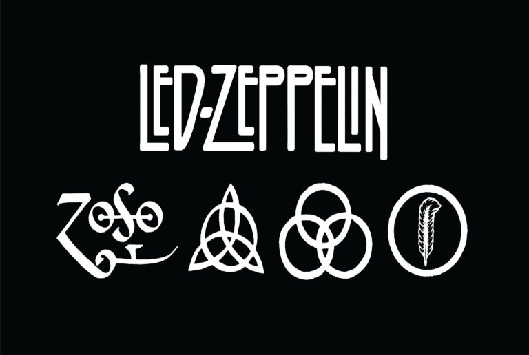 Led Zeppelin - Led Zeppelin – Λογότυπο και Τέσσερα Σύμβολα — εικόνα 1 από 6