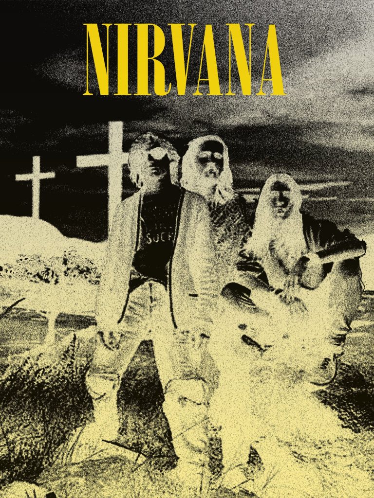 Nirvana - Nirvana – Κίτρινο Λογότυπο και Σταυροί — εικόνα 1 από 6