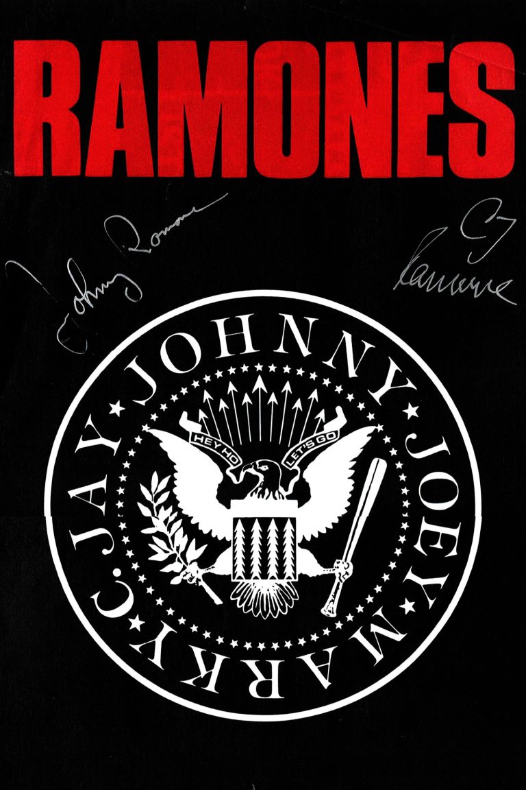 Ramones - Ramones – Κόκκινο Λογότυπο και Κυκλικό Σήμα — εικόνα 1 από 6