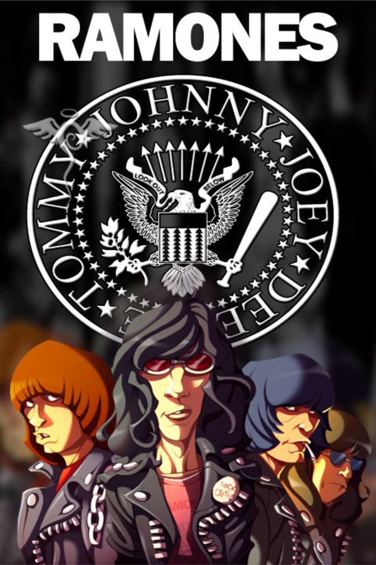 Ramones - Ramones – Το Σήμα και Τέσσερα Σκίτσα του Συγκροτήματος — εικόνα 1 από 6