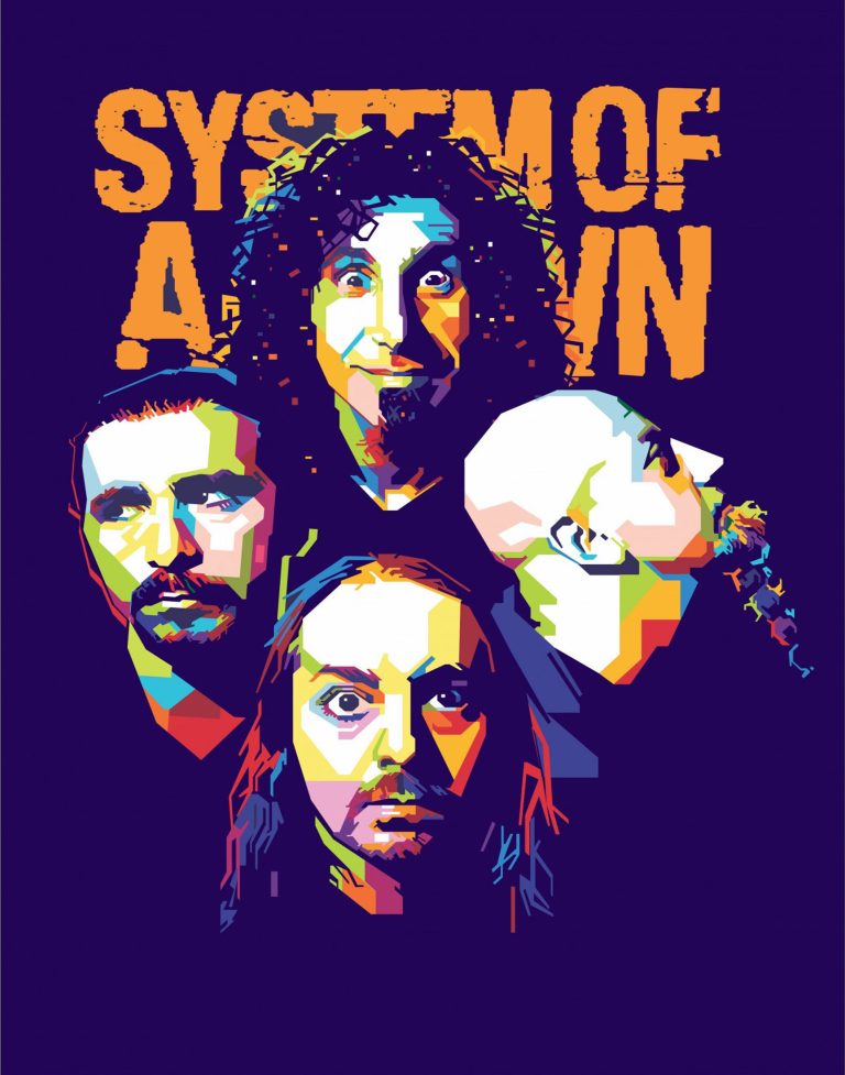Diverse - System of a Down – Pop Art Πορτρέτα — εικόνα 1 από 6