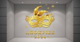 Αποκριάτικα (Halloween) - "Χρυσές Απόκριες στη Βιτρίνα σας!" – Η Μάσκα που Φέρνει Λάμψη 🎭✨ — εικόνα 1 από 4