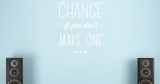 Motivational - Inspiring - Dont expect to see a change if you dont make one — εικόνα 4 από 6