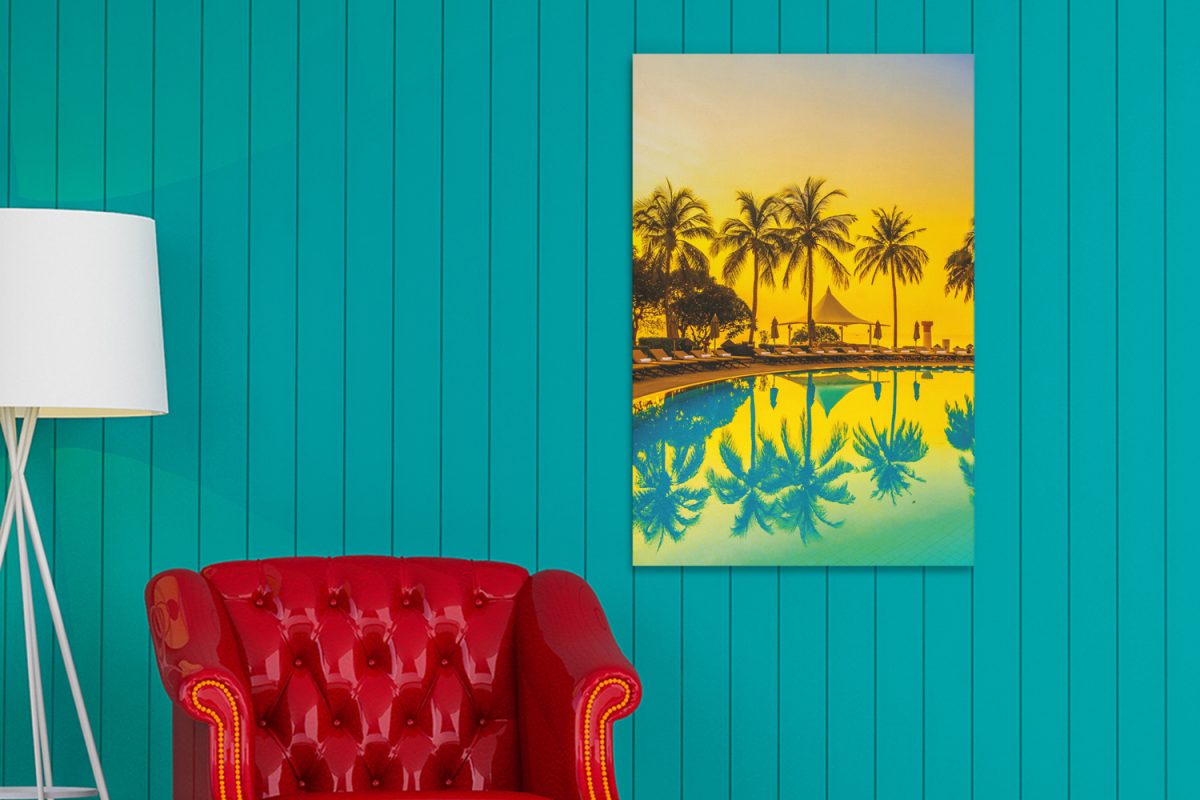 Πίνακες - Reflection από φοίνικες στην πισίνα — εικόνα 7 από 10
