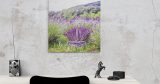 Λουλούδια - Floral - Λεβάντες σε ψάθινο λιλά καλάθι — εικόνα 6 από 8
