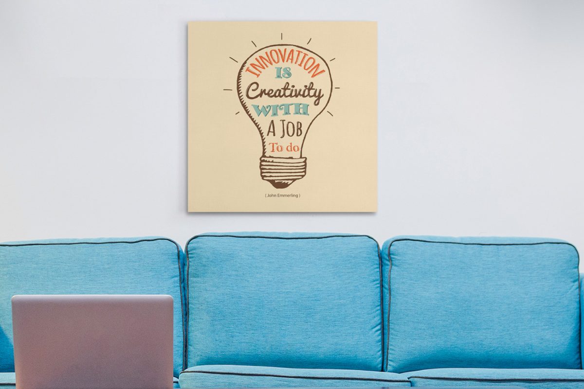 Vintage - Quote μέσα σε λάμπα - Innovation is creativity... — εικόνα 6 από 11