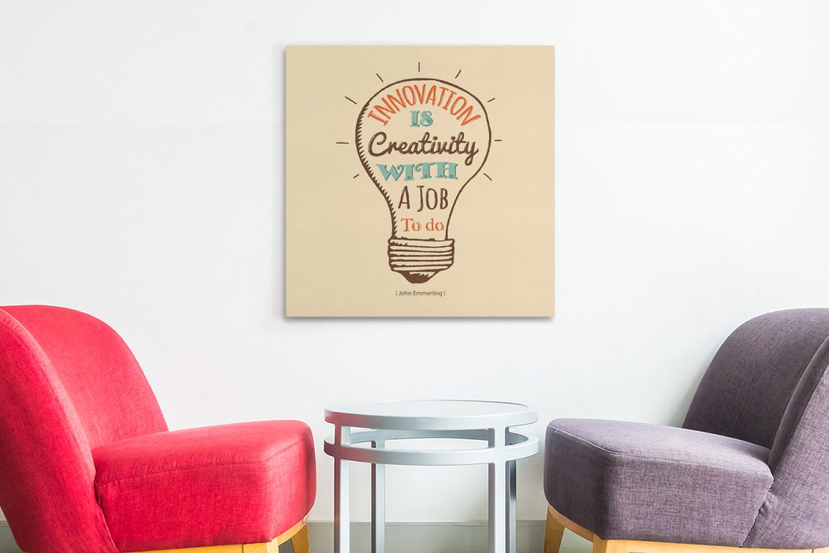 Vintage - Quote μέσα σε λάμπα - Innovation is creativity... — εικόνα 7 από 11