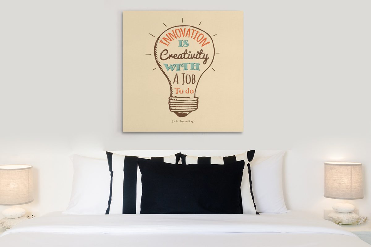 Vintage - Quote μέσα σε λάμπα - Innovation is creativity... — εικόνα 8 από 11