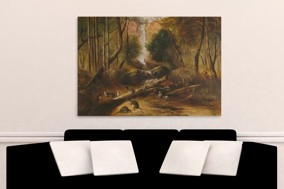 Άλλοι Ζωγράφοι - John Skinner Prout - Bush Landscape With Waterfall — εικόνα 4 από 7