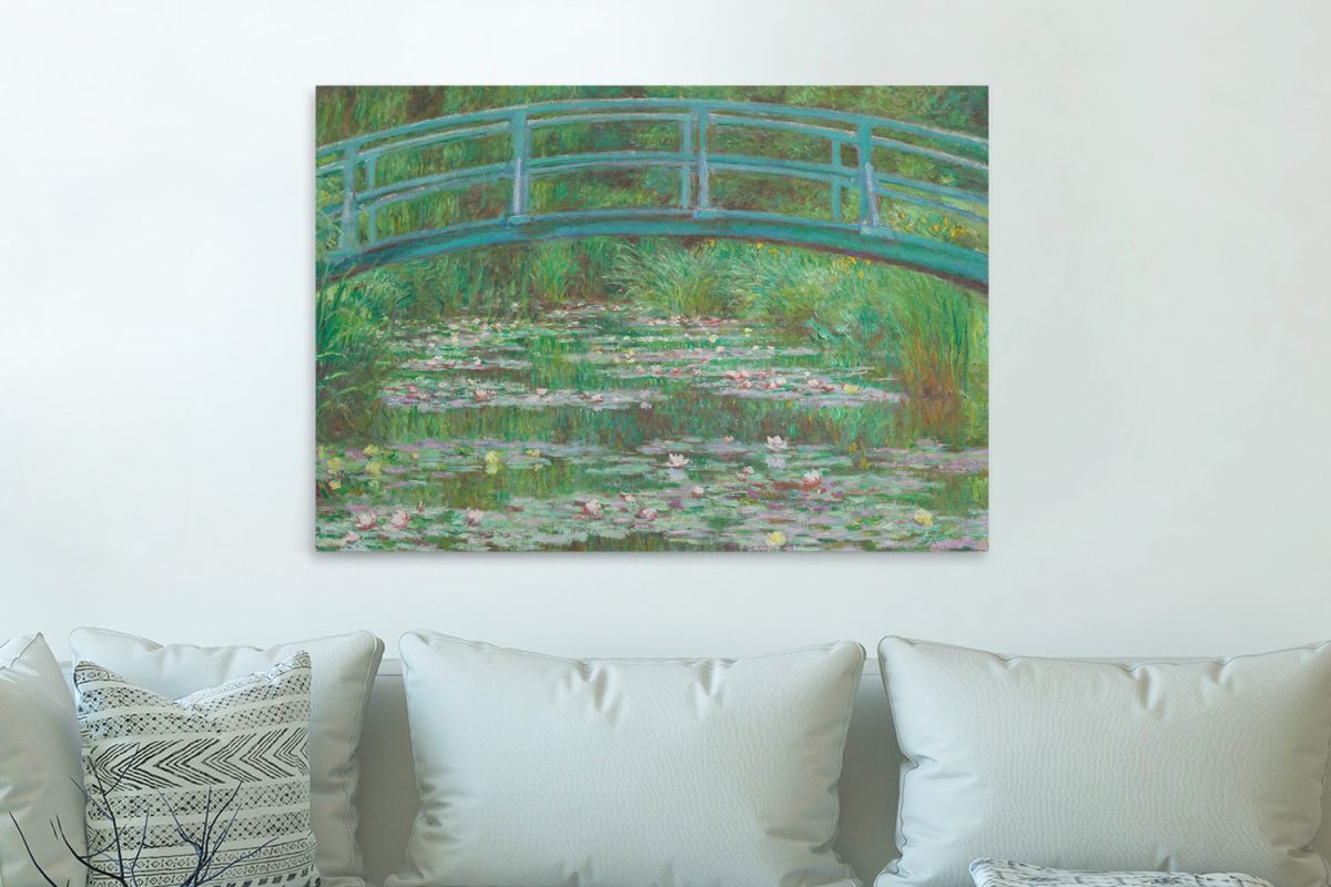Claude Monet - Claude Monet The Japanese Footbridge — εικόνα 3 από 6