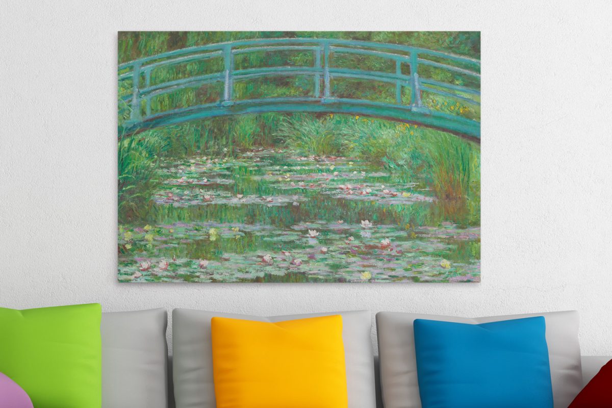 Claude Monet - Claude Monet The Japanese Footbridge — εικόνα 1 από 6