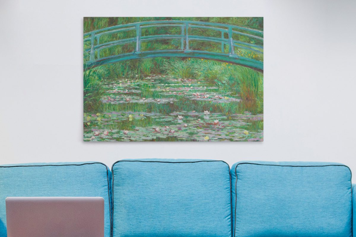 Claude Monet - Claude Monet The Japanese Footbridge — εικόνα 2 από 6
