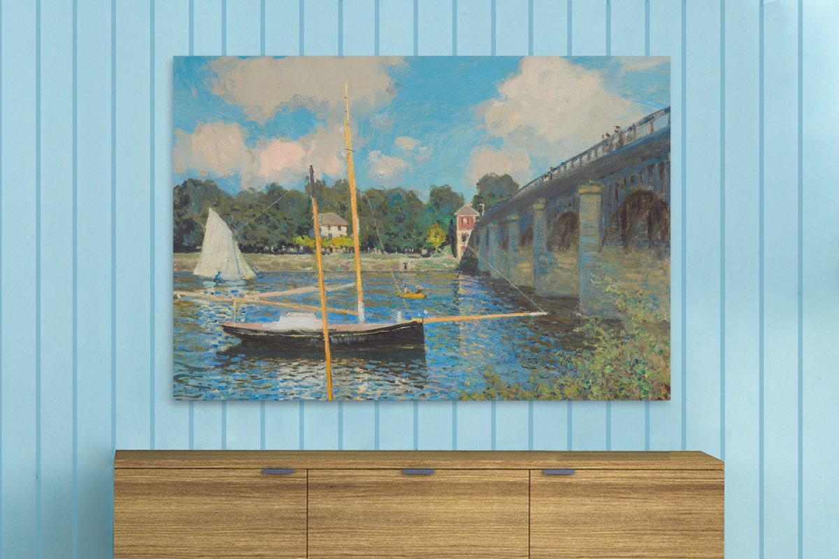 Claude Monet - Claude Monet The Bridge at Argenteuil — εικόνα 1 από 9