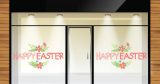 Αυτοκόλλητα καταστημάτων - "Happy Easter – Ανοιξιάτικη Ευχή με Στυλ και Λουλούδια! 🌸🐰" — εικόνα 2 από 4