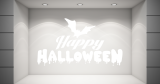 Αυτοκόλλητα καταστημάτων - "Happy Halloween με Νυχτερίδα και Γιορτινή Διάθεση! 🦇🎃" — εικόνα 3 από 6