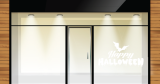 Αυτοκόλλητα καταστημάτων - "Happy Halloween με Νυχτερίδα και Γιορτινή Διάθεση! 🦇🎃" — εικόνα 4 από 6
