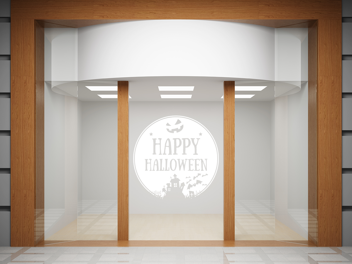 Αποκριάτικα (Halloween) - "Happy Halloween – Στρογγυλό Σχέδιο με Στοιχειωμένη Έπαυλη! 🎃🦇" — εικόνα 3 από 6