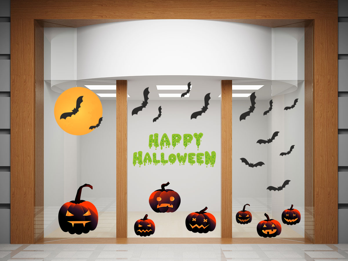 Αποκριάτικα (Halloween) - "Happy Halloween με Κολοκύθες και Νυχτερίδες! 🎃🦇" — εικόνα 1 από 4