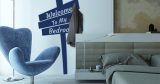 Αντικείμενα - Ταμπέλα Welcome to my Bedroom — εικόνα 1 από 6