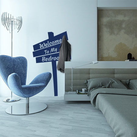 Αντικείμενα - Ταμπέλα Welcome to my Bedroom — εικόνα 1 από 6