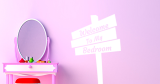 Αντικείμενα - Ταμπέλα Welcome to my Bedroom — εικόνα 5 από 6