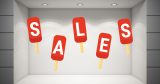 Αυτοκόλλητα καταστημάτων - Αυτοκόλλητο "SALE Ice Cream" – Γλυκιά Καλοκαιρινή Διακόσμηση για τη Βιτρίνα σας! 🍦🌞 — εικόνα 4 από 4