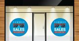 Αυτοκόλλητα καταστημάτων - Αυτοκόλλητο "Summer Sale" – Ηλιοφάνεια, Στυλ και Εκπτώσεις! 🕶️☀️ — εικόνα 1 από 4