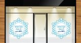 Αυτοκόλλητα καταστημάτων - Winter Sale - Χιονονιφάδα — εικόνα 2 από 4