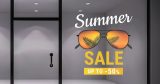Αυτοκόλλητα καταστημάτων - Αυτοκόλλητο "Summer Sale" – Καλοκαίρι με Στυλ στη Βιτρίνα σου! 🕶️🌴 — εικόνα 1 από 4