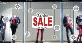Αυτοκόλλητα καταστημάτων - Winter Sale με ποσοστό και 12 χιονονιφάδες — εικόνα 3 από 4