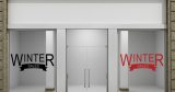 Αυτοκόλλητα καταστημάτων - Winter Sales με κορδέλα — εικόνα 2 από 6