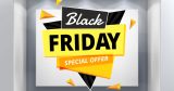 Black Friday - Black Friday Special Offer με Τρίγωνα – Αυτοκόλλητο Βιτρίνας — εικόνα 4 από 4