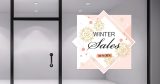 Αυτοκόλλητα καταστημάτων - Winter Sales - Καλλιγραφικό σχέδιο — εικόνα 3 από 4